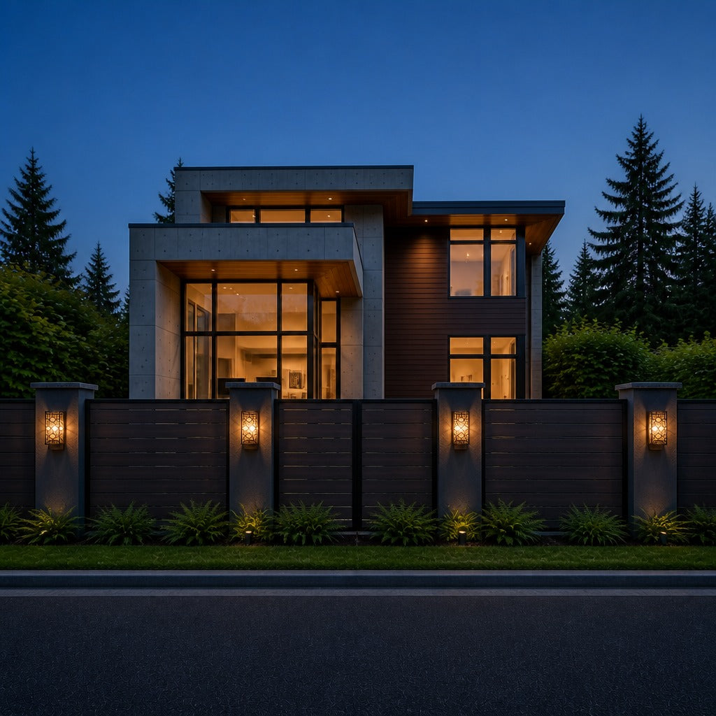 Verona Lattice Smart Outdoor Wall Sconce