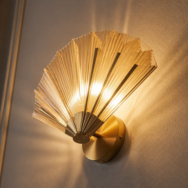 Aura Fan Art Deco Smart Wall Sconce