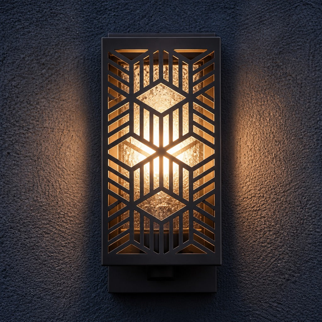 Verona Lattice Smart Outdoor Wall Sconce