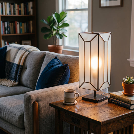 Prism Art Deco Geometric Table Lamp
